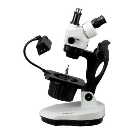 United Scope Llc. AmScope GM400TZ 3.5X-90X Advanced Jewel Gem Stereo Zoom Microscope GM400TZ